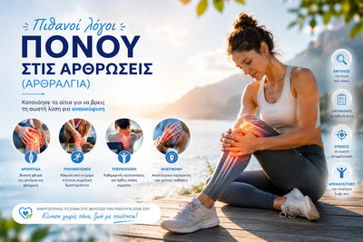 Πιθανοί Λόγοι που Νιώθεις Πόνο στις Αρθρώσεις (Αρθραλγία)