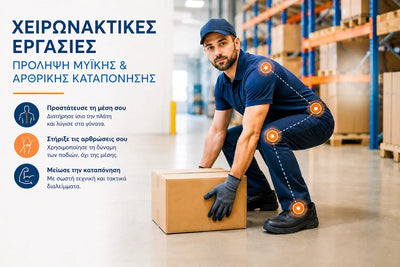 Χειρωνακτικά επαγγέλματα: πρόληψη καταπόνησης